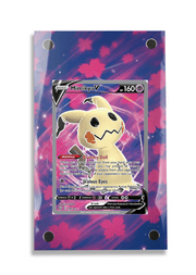 Pokémon TCG Mimikyu V (Full Art) Sword & Shield - Battle Styles #148/163 Display Frame | Gem Mint Sleeve