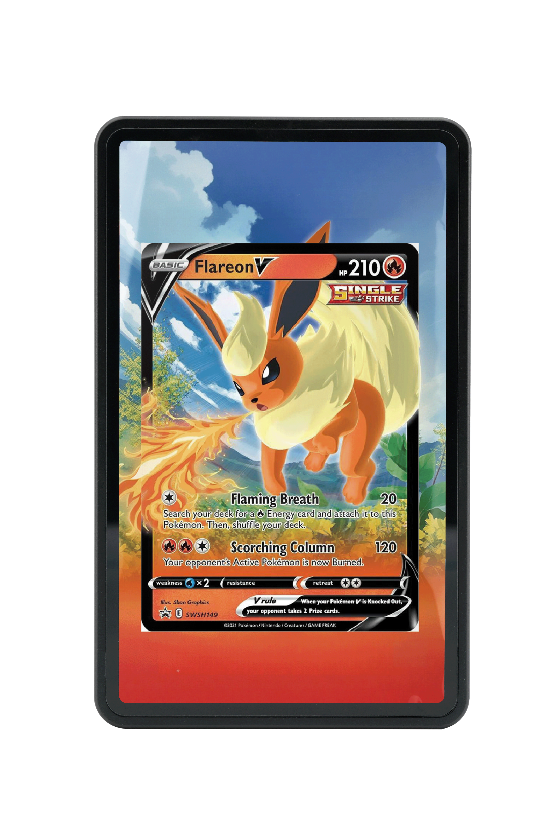 Flareon V-Sword & Shield-Sword & Shield Promo Cards-[SWSH149 ]-MAGNETIC CARD HOLDER