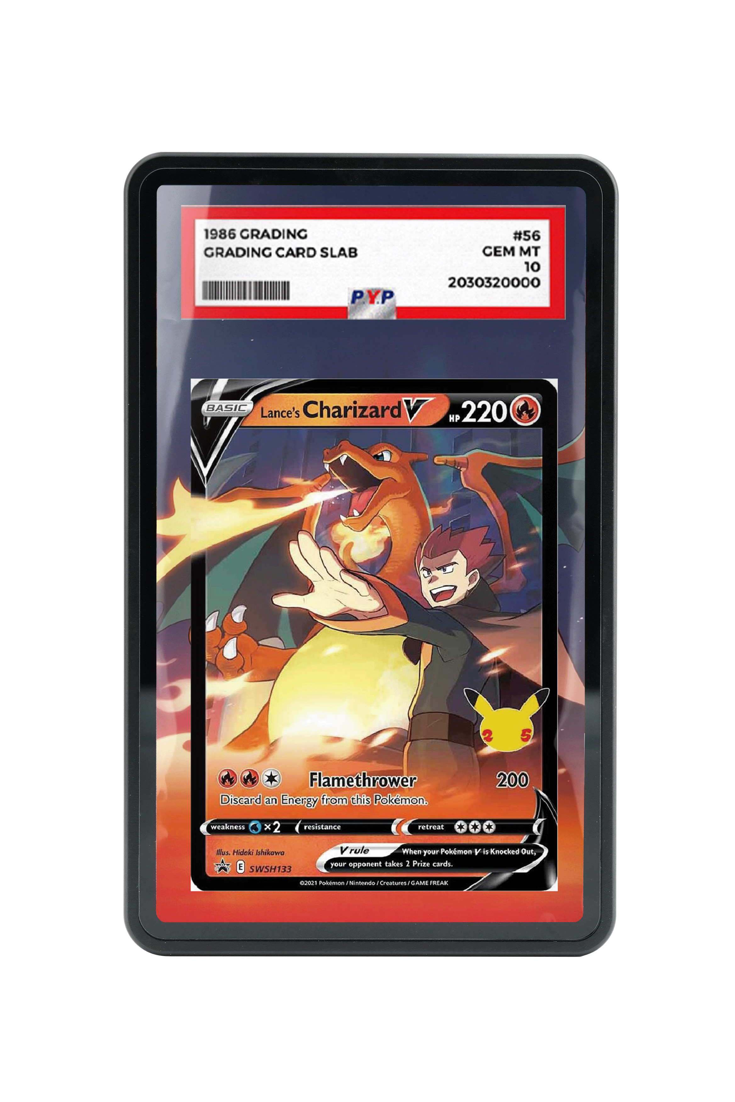 Lance's Charizard V-Sword & Shield-Sword & Shield Promo Cards-[SWSH133 ]- PSA GRADE