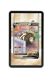 Pokémon TCG Sandaconda V (Alternate Full Art) Sword & Shield - Fusion Strike #252/264 Magnetic Card Holder | Gem Mint Sleeve