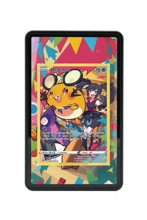 Dedenne-Sword & Shield-Brilliant Stars Trainer Gallery-[TG07/TG30	]-MAGNETIC CARD HOLDER