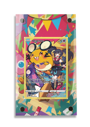 Pokémon TCG Dedenne Sword & Shield - Brilliant Stars Trainer Gallery #TG07/TG30 Display Frame | Gem Mint Sleeve