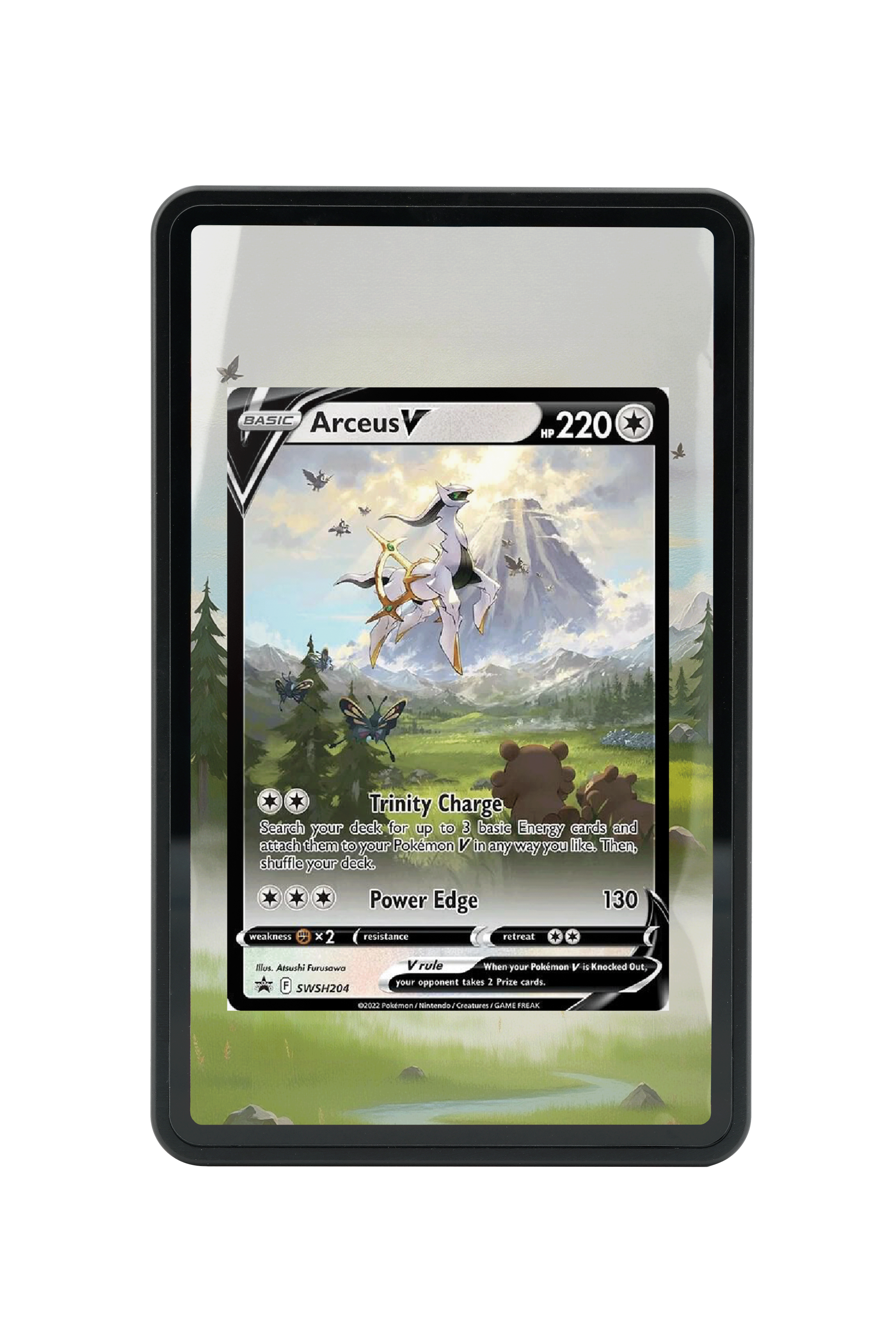 Arceus V-Sword & Shield-Sword & Shield Promo Cards-[SWSH204 ]-MAGNETIC CARD HOLDER