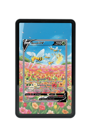 Pokémon TCG Beedrill V (Alternate Full Art) Sword & Shield - Astral Radiance #161/189 Magnetic Card Holder | Gem Mint Sleeve