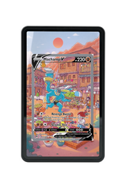 Pokémon TCG Machamp V (Alternate Full Art) Sword & Shield - Astral Radiance #172/189 Magnetic Card Holder | Gem Mint Sleeve