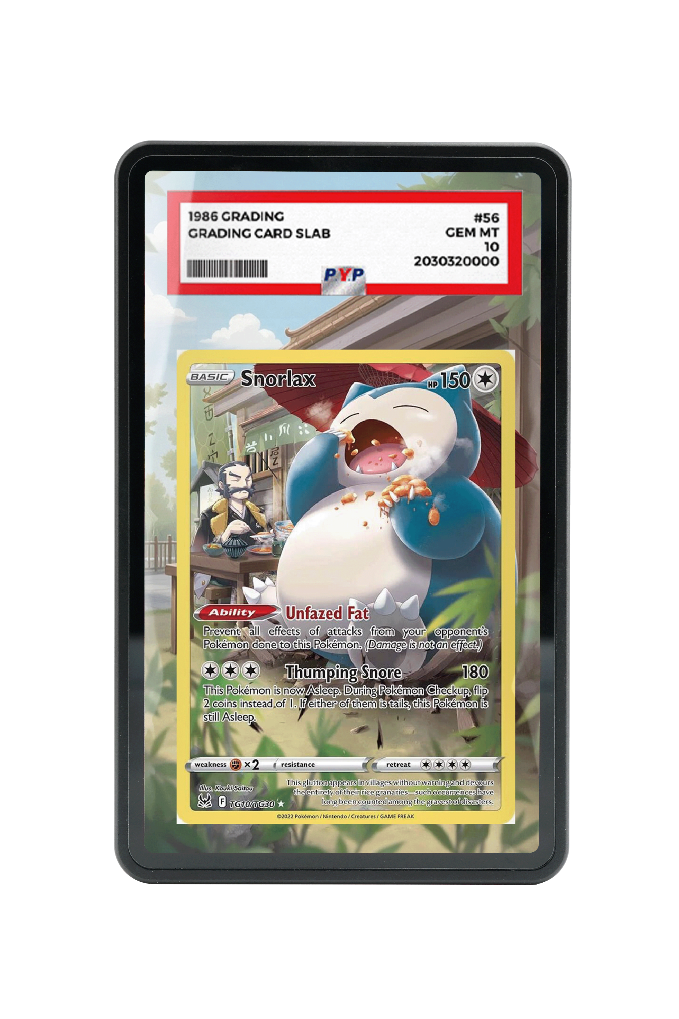 Snorlax-Sword & Shield-Lost Origin Trainer Gallery-[TG10/TG30 ]- PSA GRADE