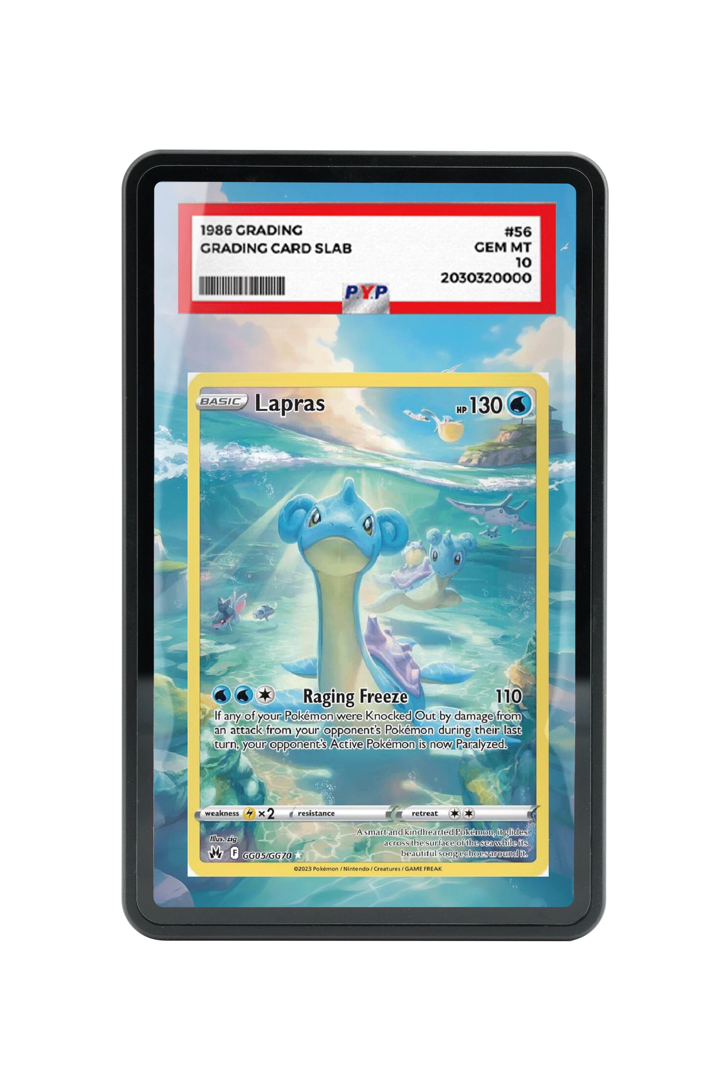 Lapras-Sword & Shield-Crown Zenith: Galarian Gallery-[GG05/GG70 ]- PSA GRADE