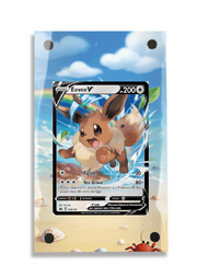 Pokémon TCG Eevee V Sword & Shield - Crown Zenith #108/159 Display Frame | Gem Mint Sleeve