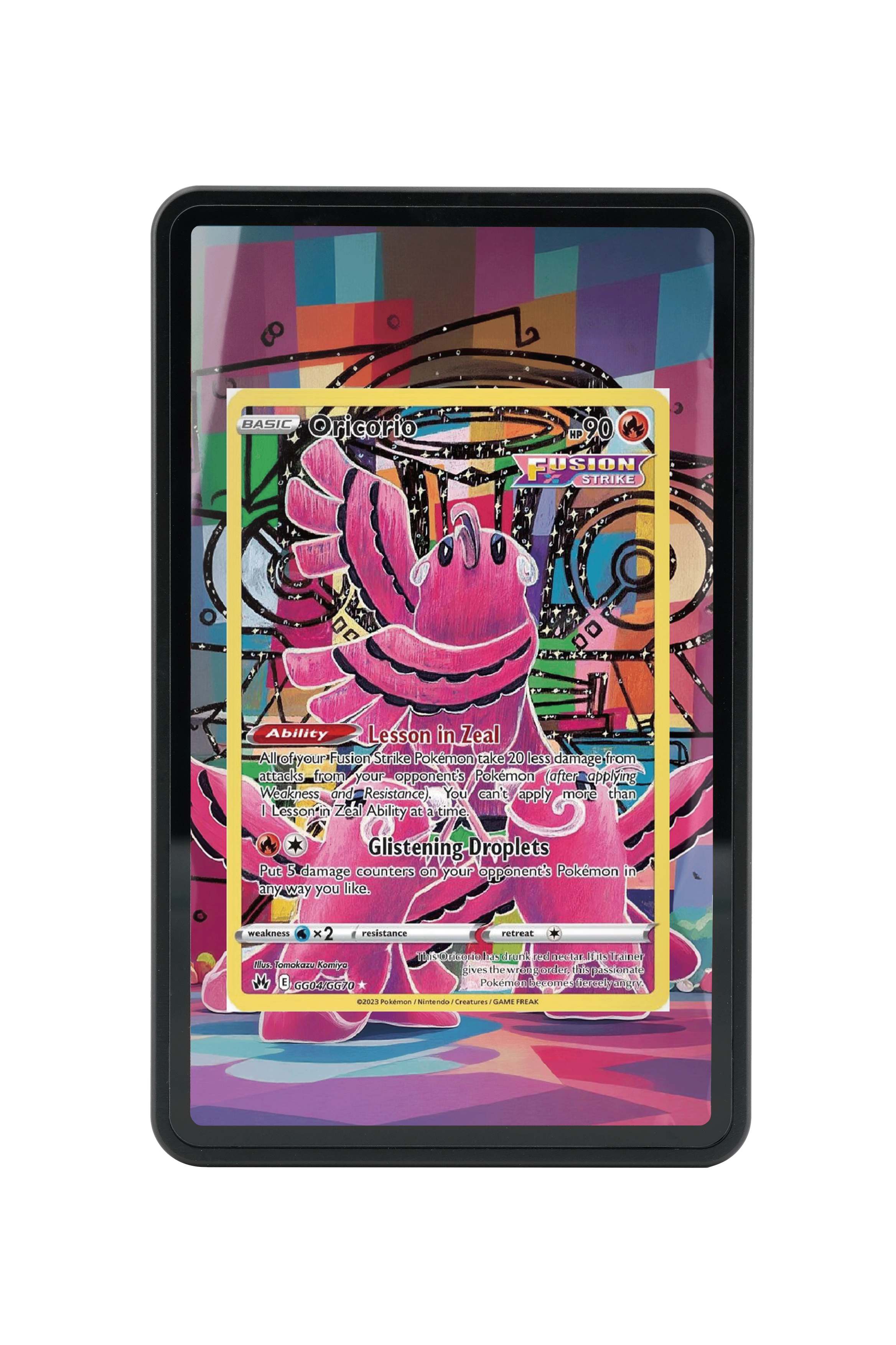 Oricorio-Sword & Shield-Crown Zenith: Galarian Gallery-[GG04/GG70 ]-MAGNETIC CARD HOLDER