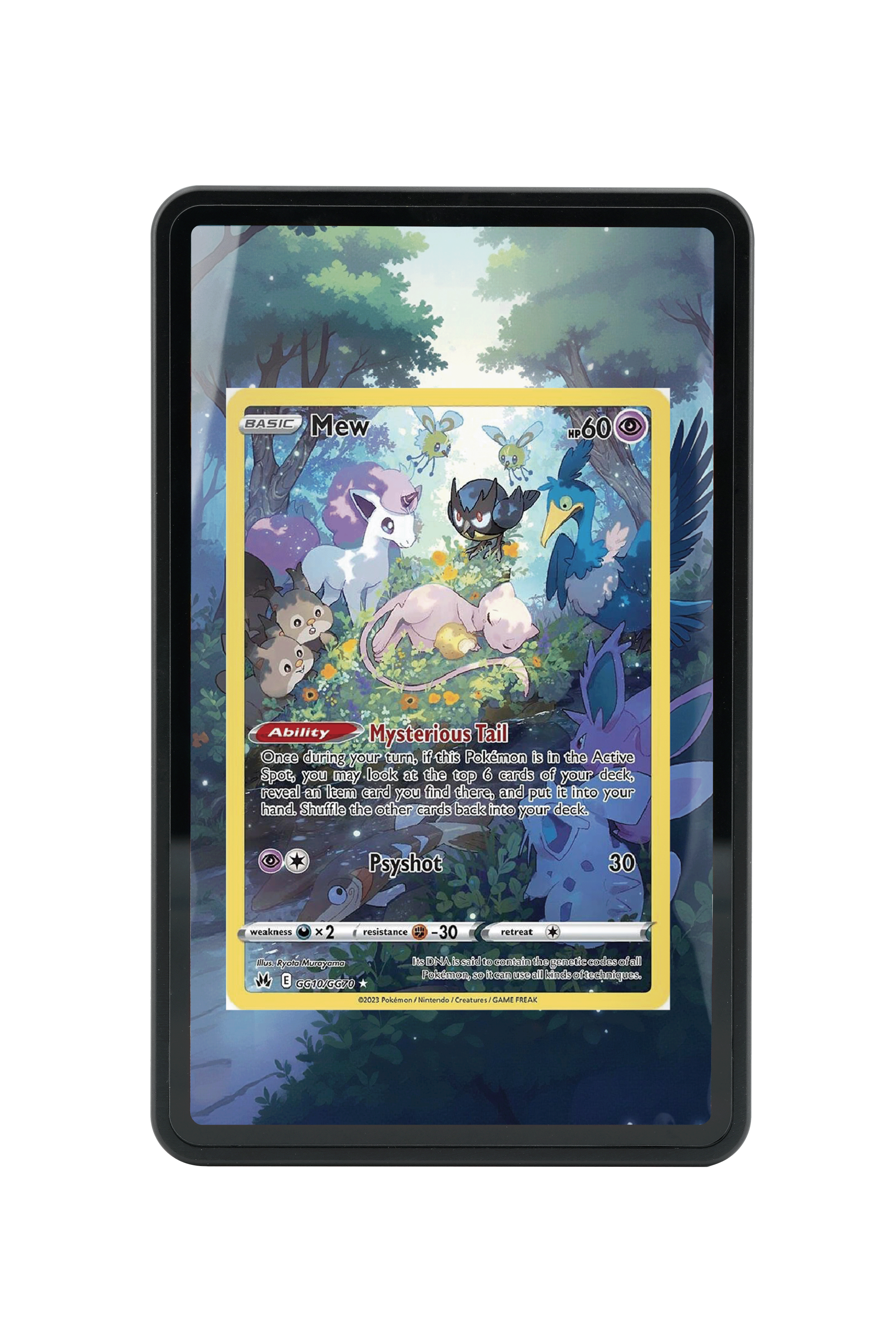 Mew-Sword & Shield-Crown Zenith: Galarian Gallery-[GG10/GG70 ]-MAGNETIC CARD HOLDER