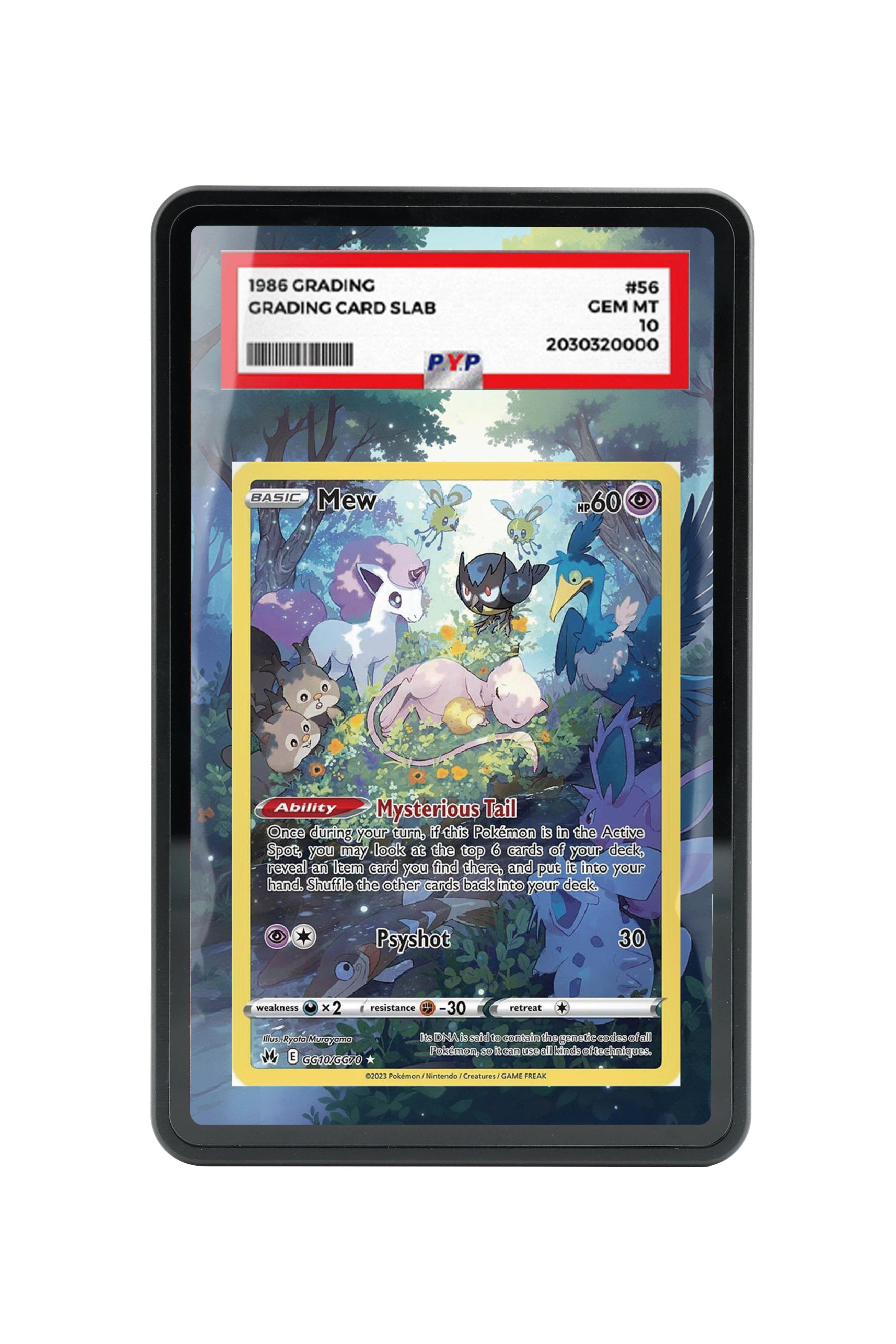 Mew-Sword & Shield-Crown Zenith: Galarian Gallery-[GG10/GG70 ]- PSA GRADE