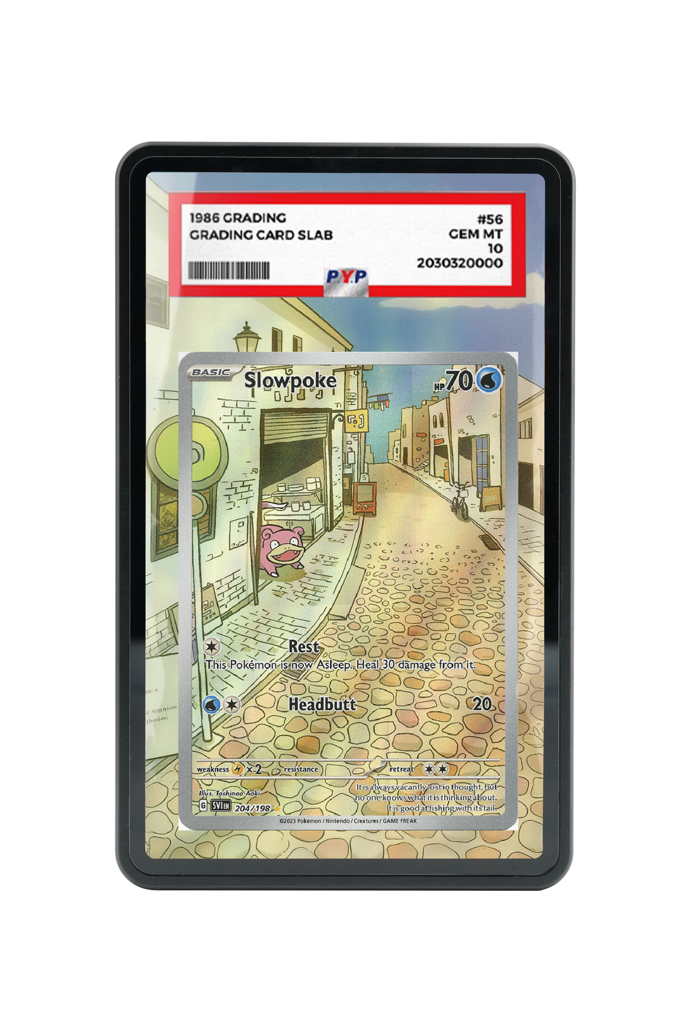 Slowpoke-Scarlet & Violet-Scarlet & Violet Base Set-[204/198 ]- PSA GRADE