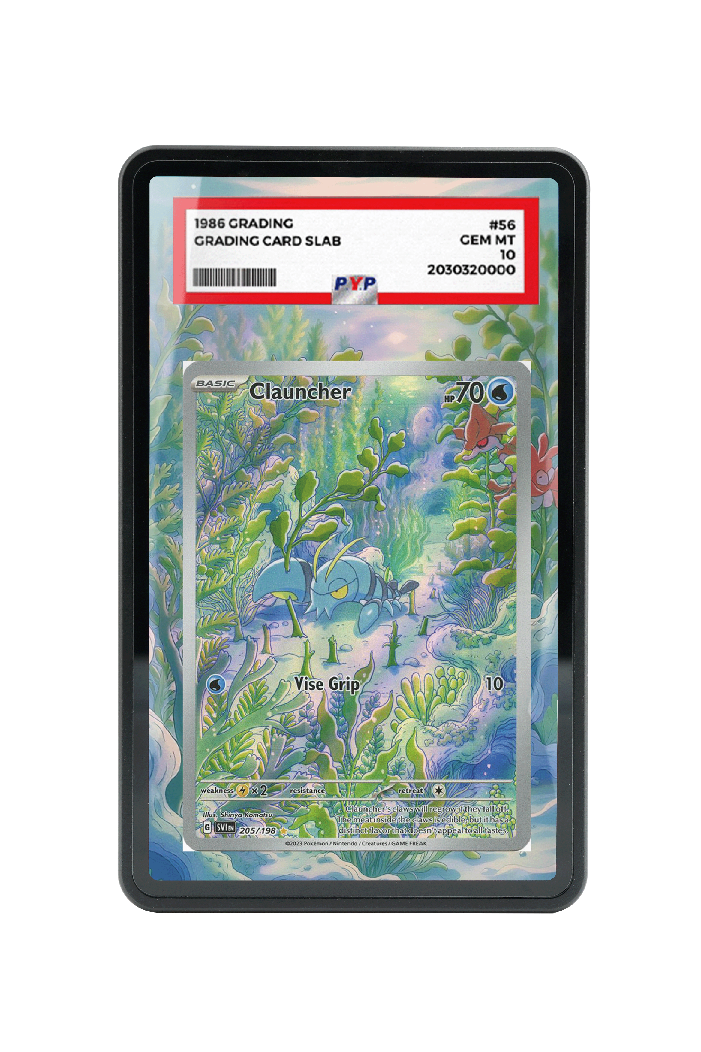 Clauncher-Scarlet & Violet-Scarlet & Violet Base Set-[205/198 ]- PSA GRADE