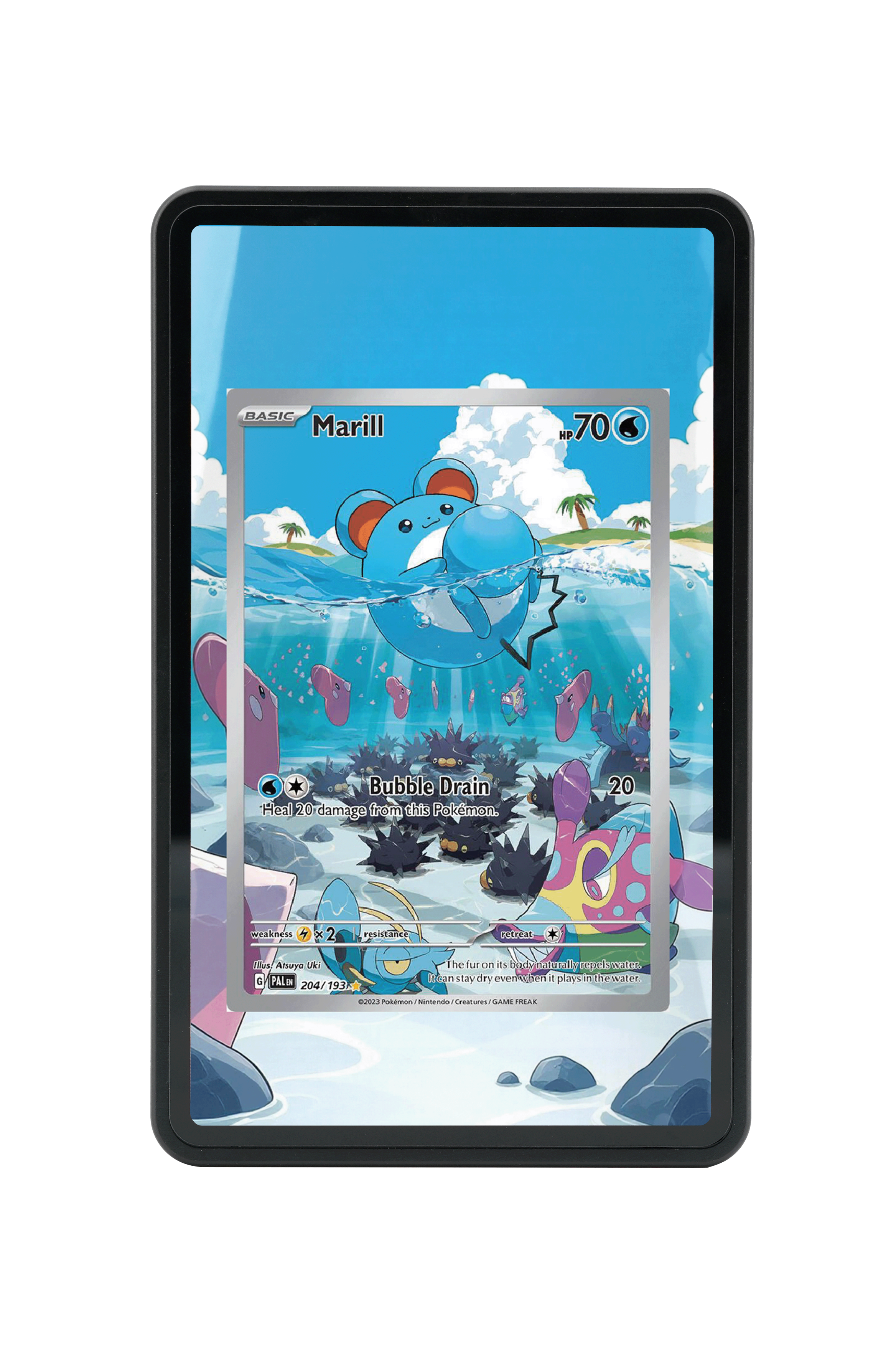 Marill-Scarlet & Violet-Paldea Evolved-[204/193 ]-MAGNETIC CARD HOLDER