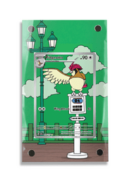 Pokémon TCG Pidgeotto Scarlet & Violet - Obsidian Flames #208/197 Display Frame | Gem Mint Sleeve
