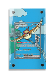 Pokémon TCG Pidgeot ex Scarlet & Violet - Obsidian Flames #225/197 Display Frame | Gem Mint Sleeve