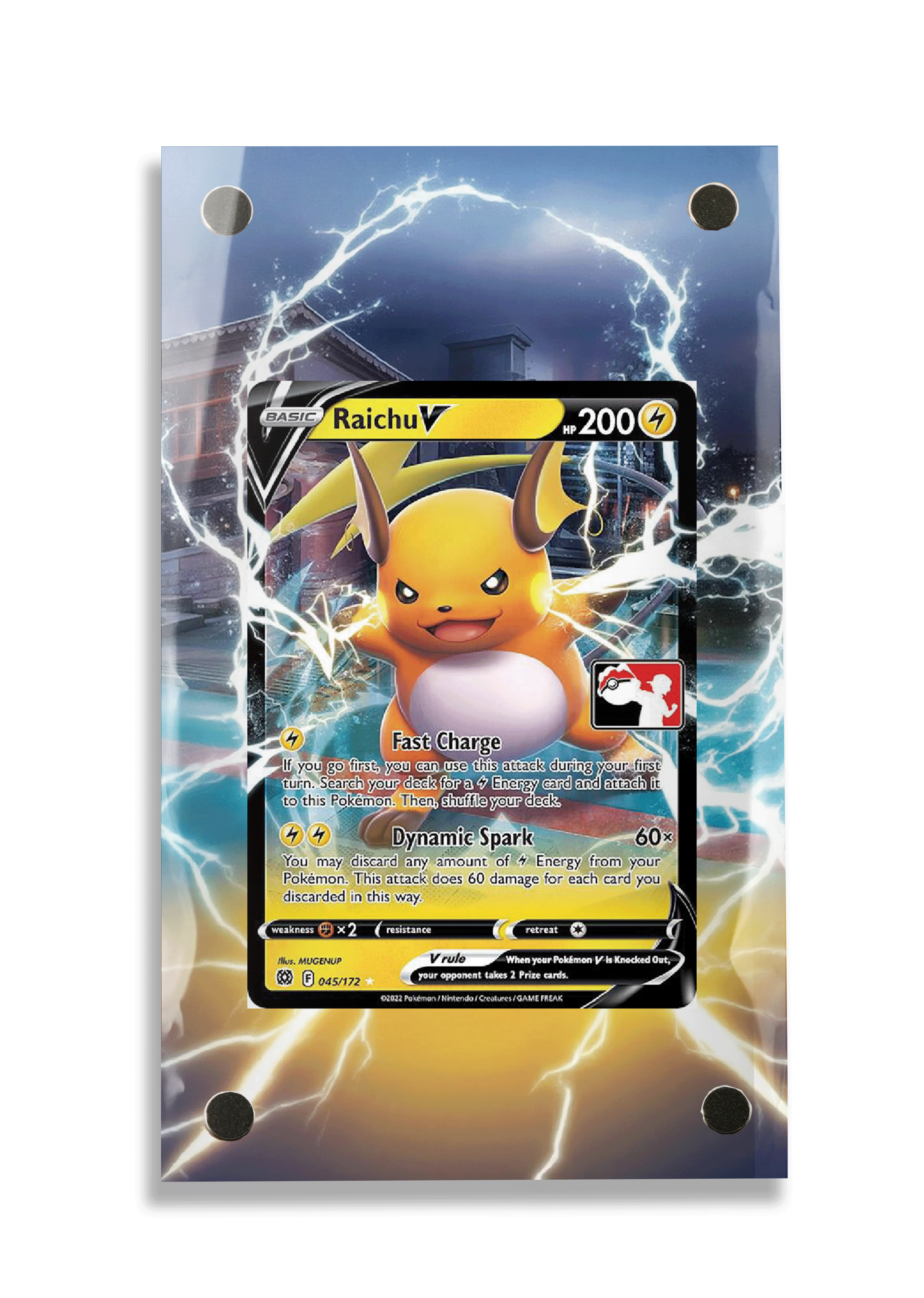 Raichu V-Other Series-Prize Pack Series Cards-[045/172 ]- FRAME