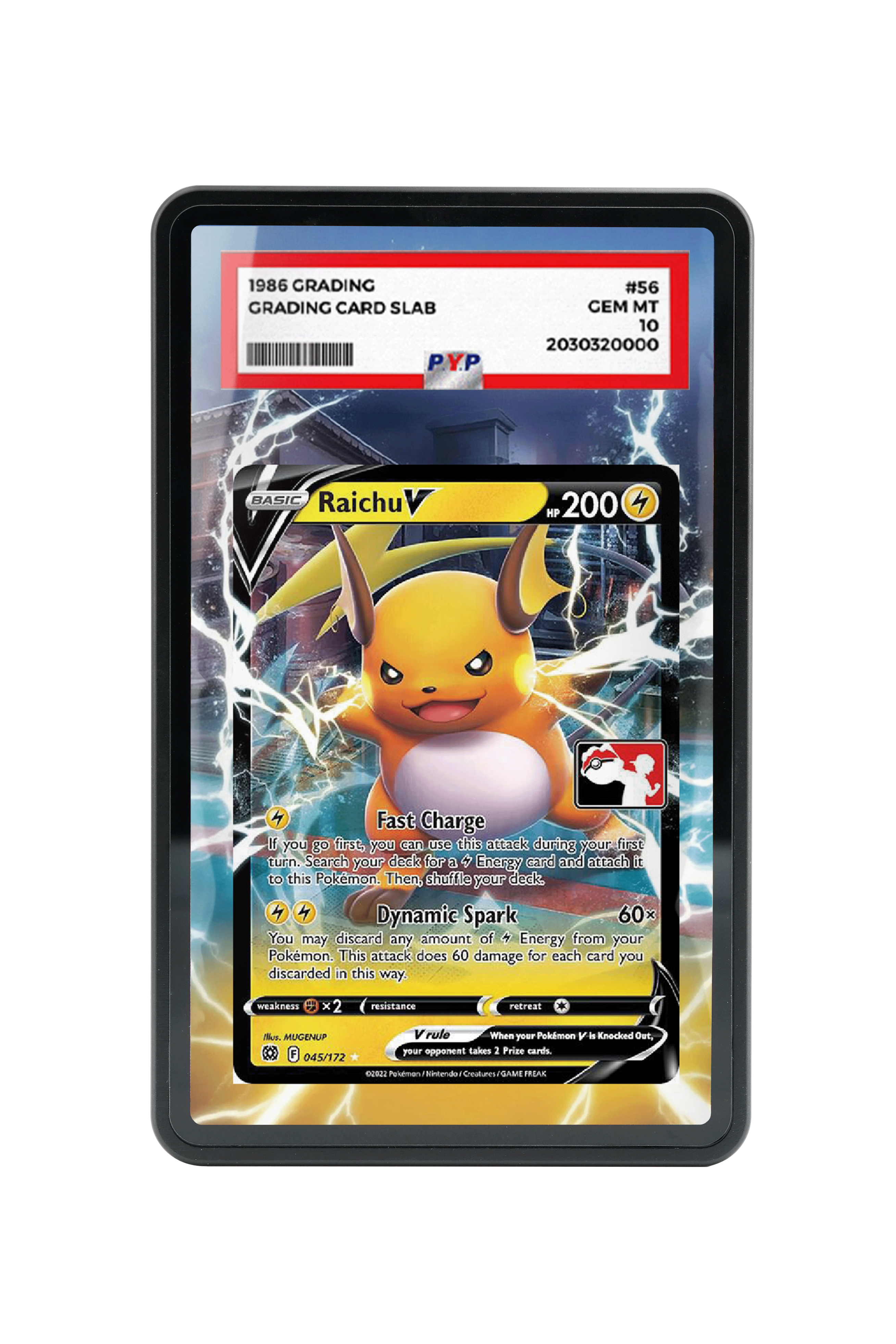 Raichu V-Other Series-Prize Pack Series Cards-[045/172 ]- PSA GRADE (CASE ONLY)