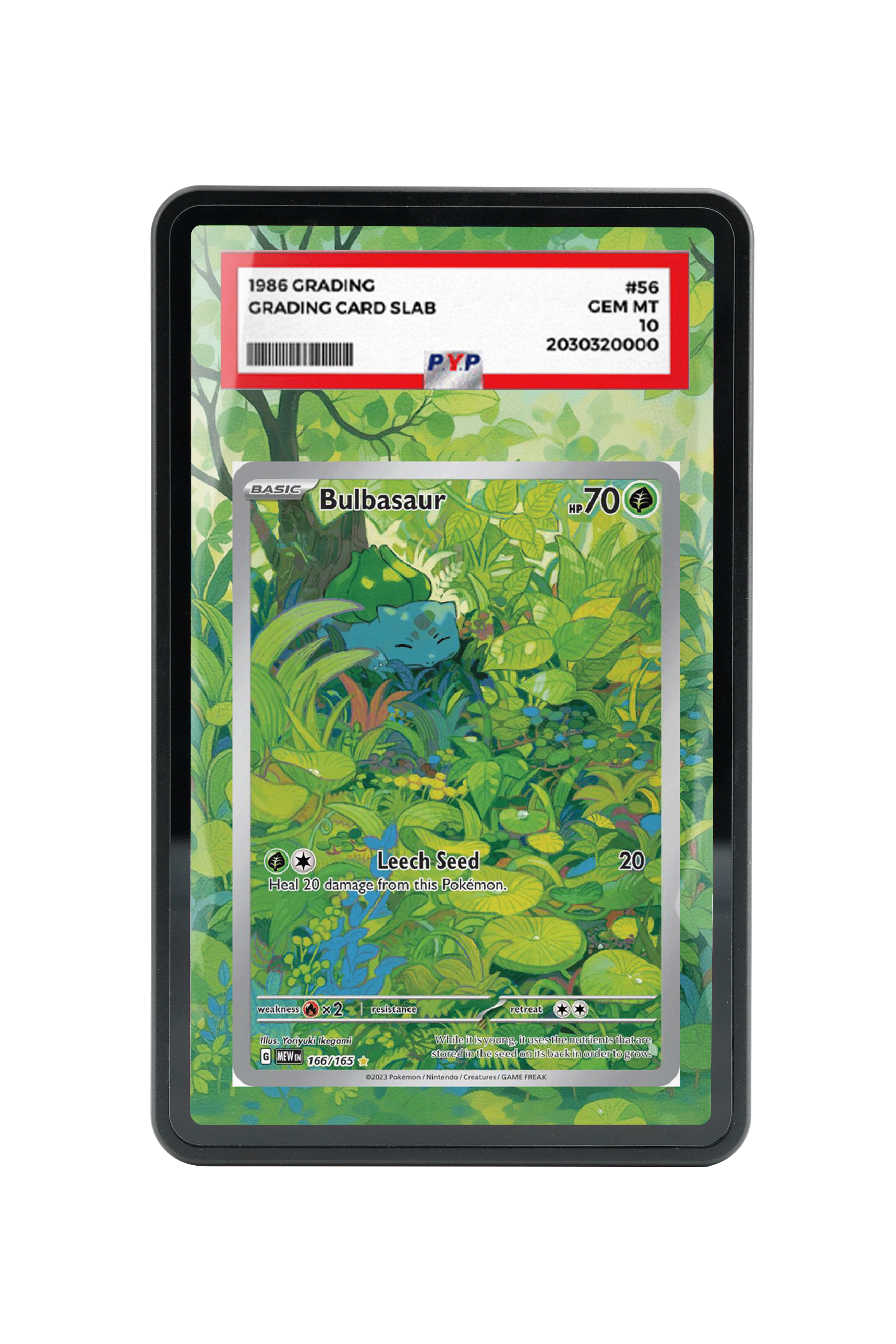 Bulbasaur-Scarlet & Violet-Scarlet & Violet 151-[166/165 ]- PSA GRADE