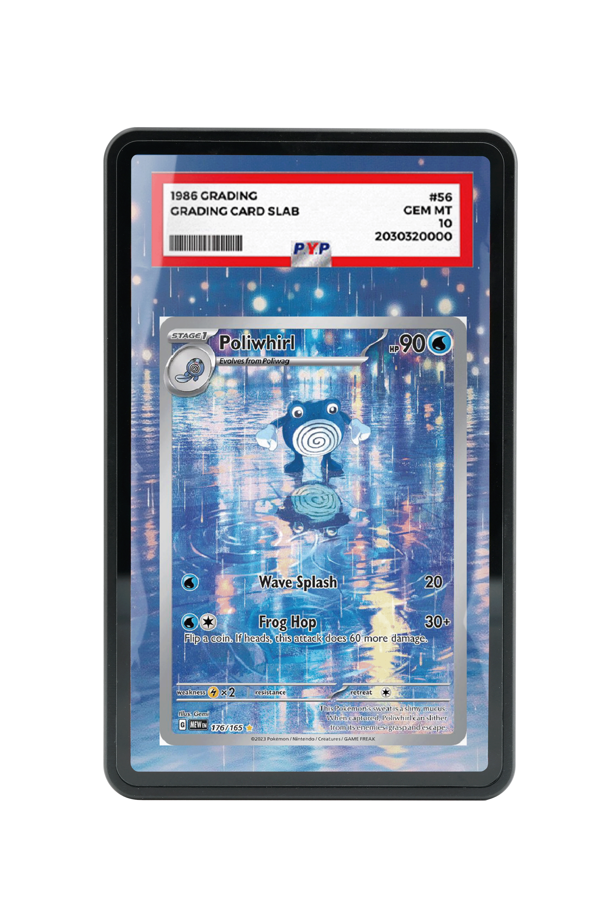 Poliwhirl-Scarlet & Violet-Scarlet & Violet 151-[176/165 ]- PSA GRADE