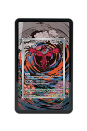 Pokémon TCG Yveltal Scarlet & Violet - Paradox Rift #205/182 Magnetic Card Holder | Gem Mint Sleeve