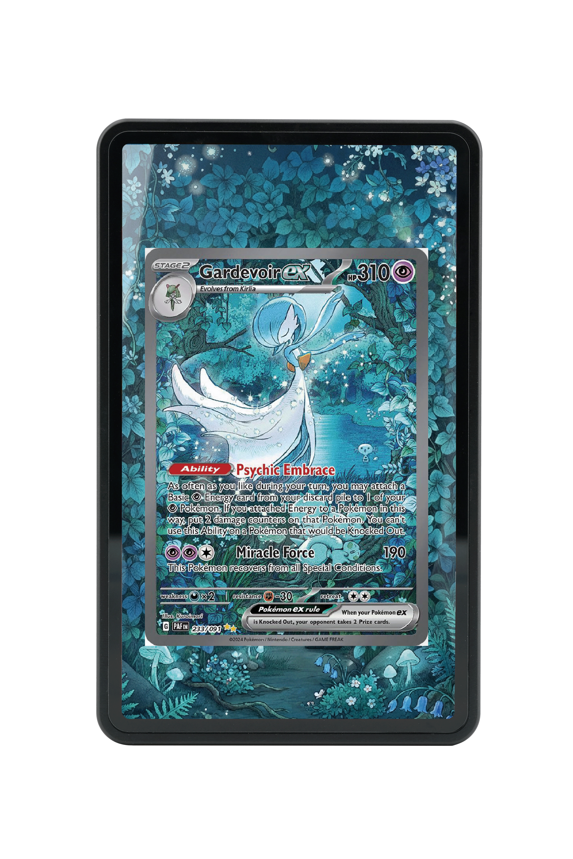 Gardevoir ex-Scarlet & Violet-Paldean Fates-[233/091 ]-MAGNETIC CARD HOLDER