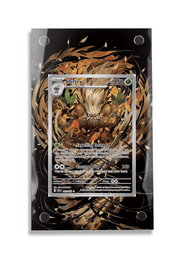 Pokémon TCG Shiftry Scarlet & Violet - Temporal Forces #163/162 Display Frame | Gem Mint Sleeve