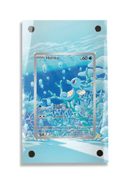 Pokémon TCG Horsea Scarlet & Violet - Shrouded Fable #067/064 Display Frame | Gem Mint Sleeve