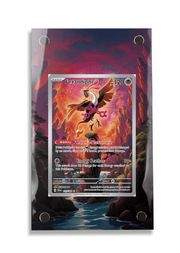 Pokémon TCG Fezandipiti Scarlet & Violet - Shrouded Fable #073/064 Display Frame | Gem Mint Sleeve