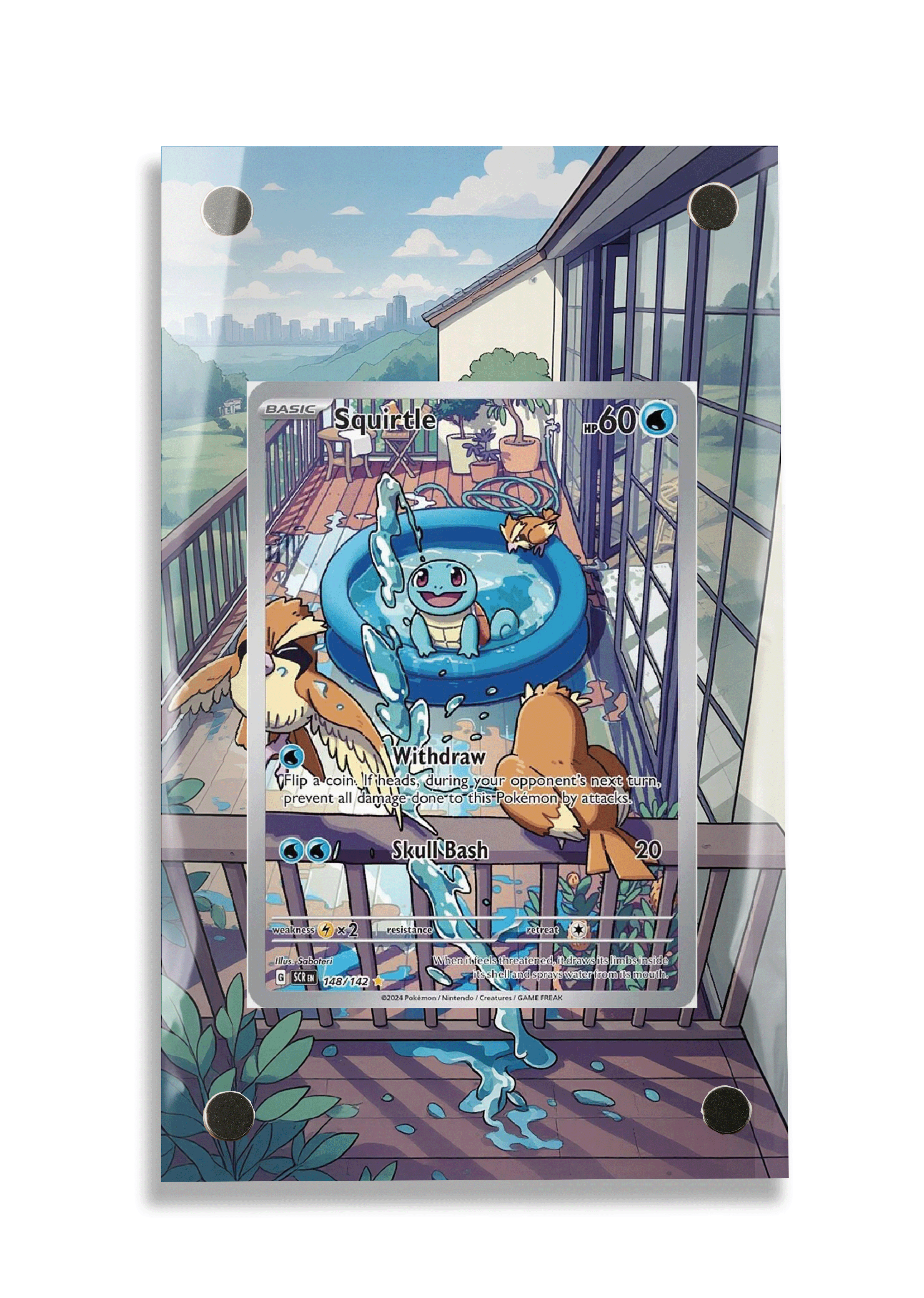 Squirtle-Scarlet & Violet-Stellar Crown-[148/142 ]- FRAME