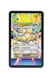 Pokémon TCG Alolan Exeggutor ex Scarlet & Violet - Surging Sparks #133/191 Magnetic Card Holder | Gem Mint Sleeve