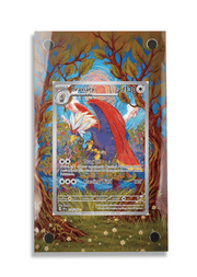 Pokémon TCG Braviary Scarlet & Violet - Surging Sparks #214/191 Display Frame | Gem Mint Sleeve