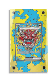 Pokémon TCG Hearthflame Mask Ogerpon ex Scarlet & Violet - Prismatic Evolutions #148/131 Display Frame | Gem Mint Sleeve
