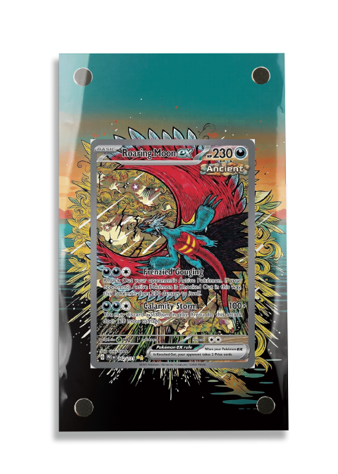 Roaring Moon ex-Scarlet & Violet-Prismatic Evolutions-[162/131	]- FRAME