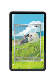 Pokémon TCG Hop's Wooloo Scarlet & Violet - Journey Together #170/159 Magnetic Card Holder | Gem Mint Sleeve