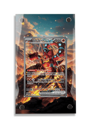 Pokémon TCG Volcanion ex Scarlet & Violet - Journey Together #182/159 Display Frame | Gem Mint Sleeve