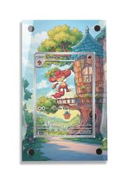Pokémon TCG Simisear Scarlet & Violet - White Flare #100/086 Display Frame | Gem Mint Sleeve