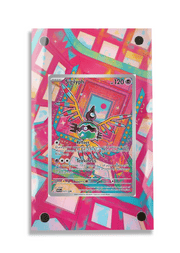 Pokémon TCG Sigilyph Scarlet & Violet - White Flare #121/086 Display Frame | Gem Mint Sleeve