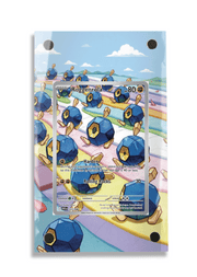 Pokémon TCG Roggenrola Scarlet & Violet - White Flare #127/086 Display Frame | Gem Mint Sleeve