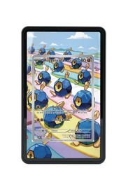 Pokémon TCG Roggenrola Scarlet & Violet - White Flare #127/086 Magnetic Card Holder | Gem Mint Sleeve