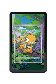 Pokémon TCG Scraggy Scarlet & Violet - White Flare #138/086 Magnetic Card Holder | Gem Mint Sleeve