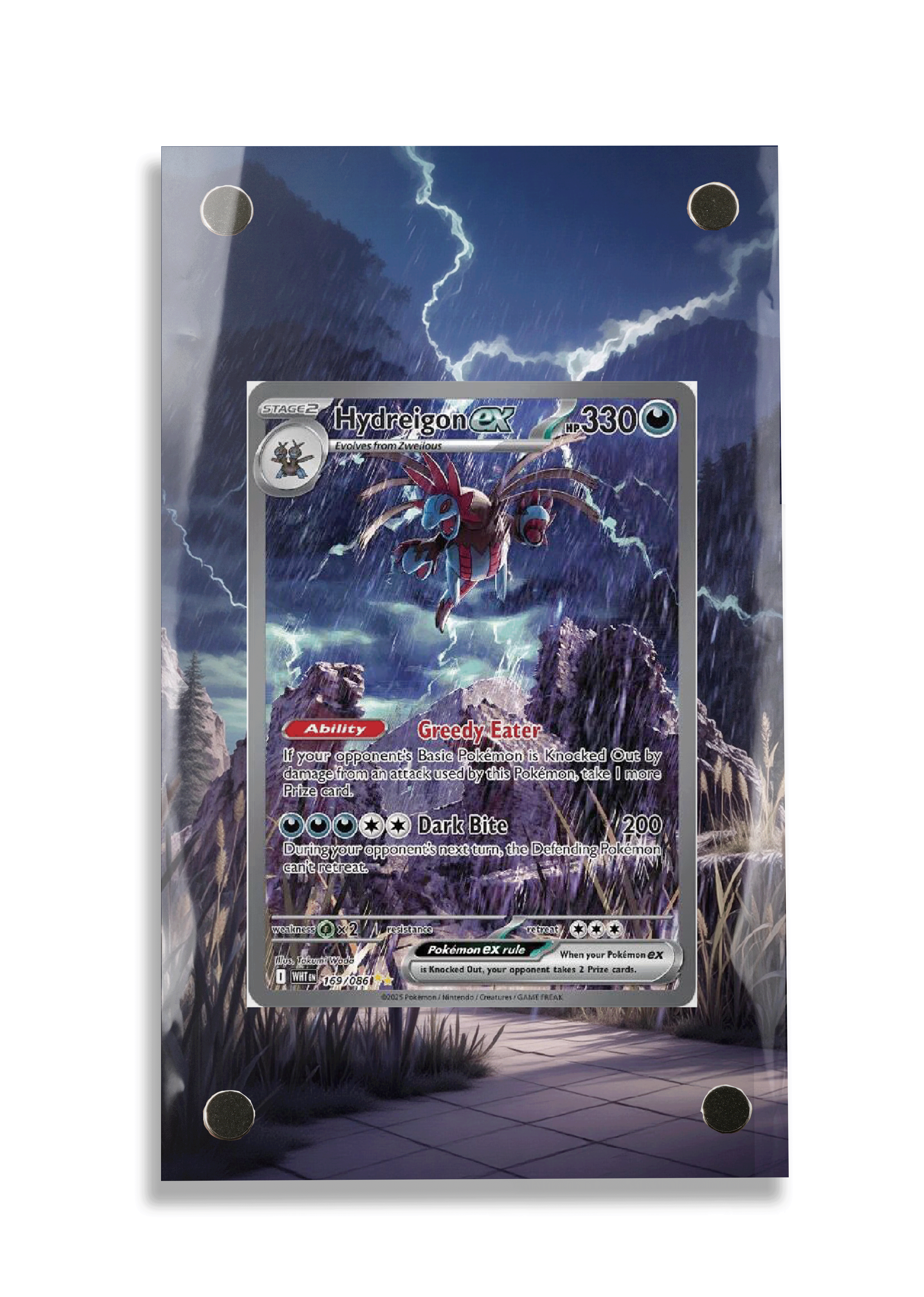 Hydreigon ex-Scarlet & Violet-White Flare-[169/086 ]- FRAME