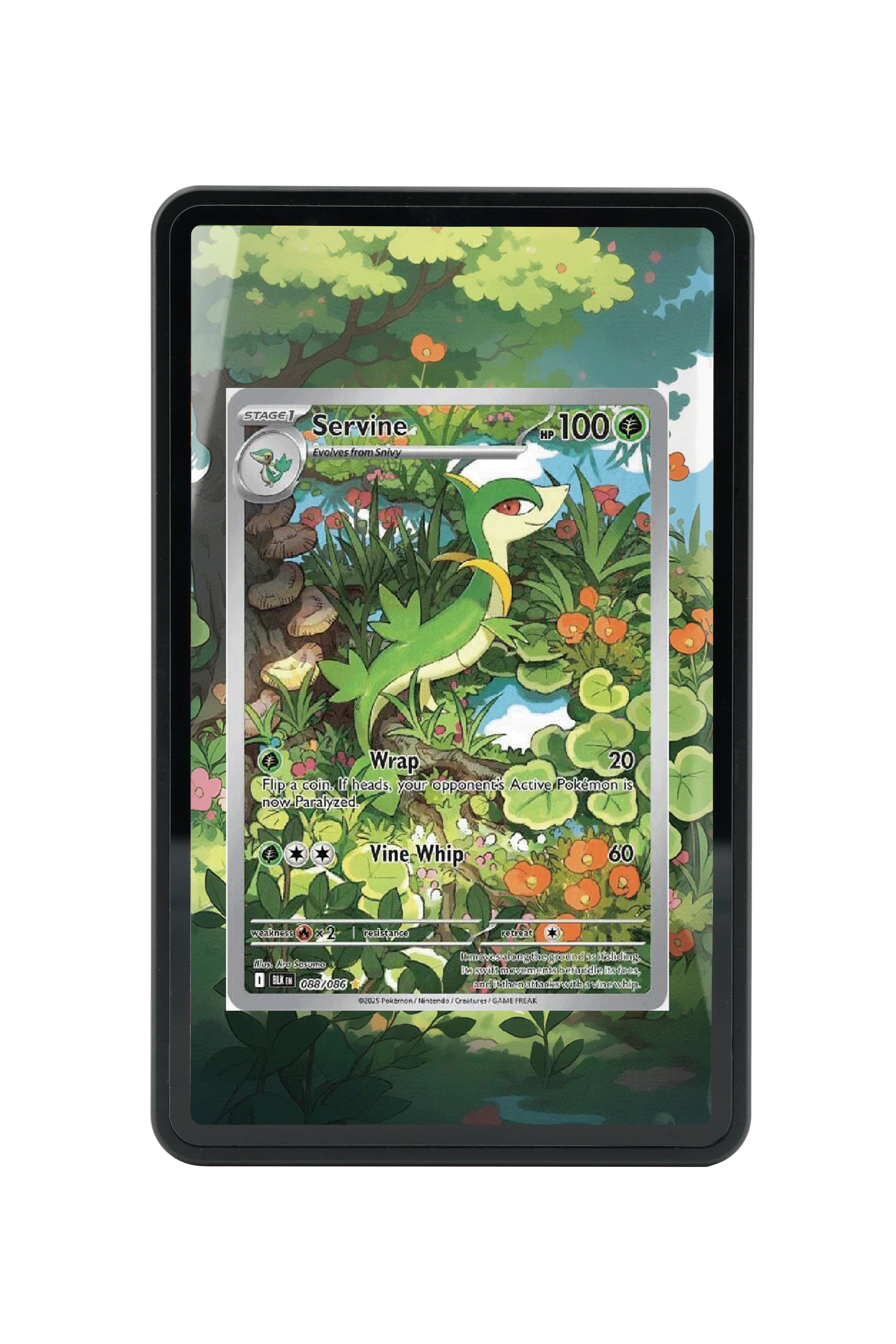 Servine-Scarlet & Violet-Black Bolt-[088/086 ]-MAGNETIC CARD HOLDER