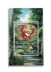 Pokémon TCG Darmanitan Scarlet & Violet - Black Bolt #098/086 Display Frame | Gem Mint Sleeve