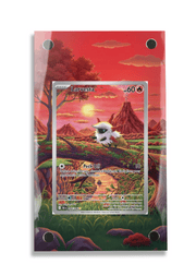 Pokémon TCG Larvesta Scarlet & Violet - Black Bolt #099/086 Display Frame | Gem Mint Sleeve