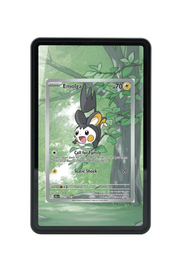 Pokémon TCG Emolga Scarlet & Violet - Black Bolt #112/086 Magnetic Card Holder | Gem Mint Sleeve