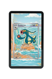 Pokémon TCG Eelektross Scarlet & Violet - Black Bolt #115/086 Magnetic Card Holder | Gem Mint Sleeve