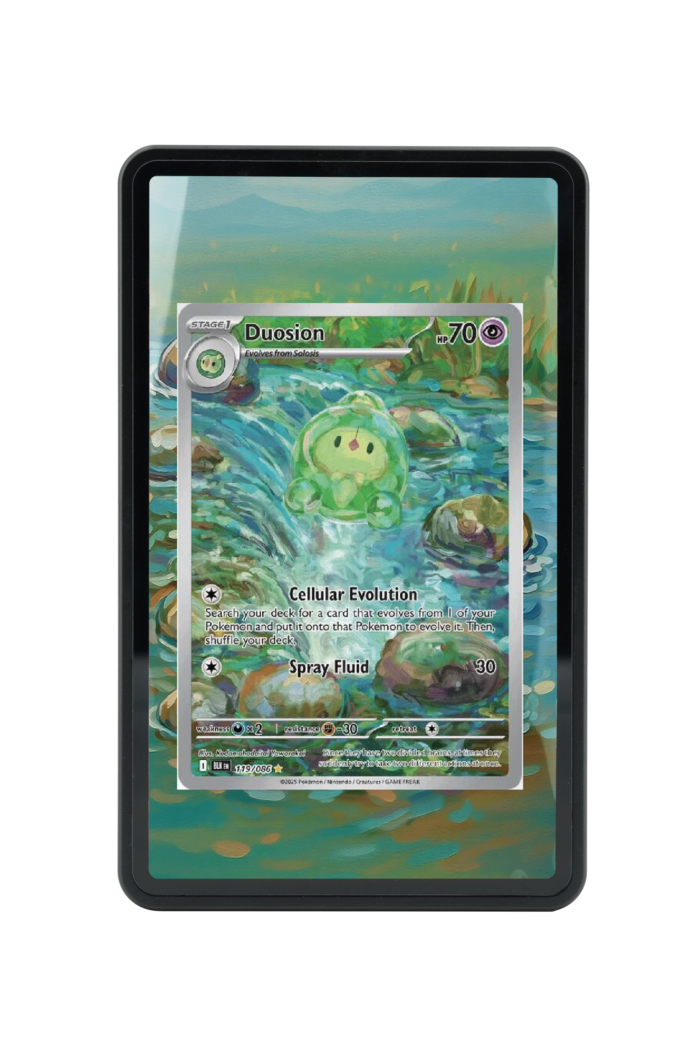 Duosion-Scarlet & Violet-Black Bolt-[119/086 ]-MAGNETIC CARD HOLDER