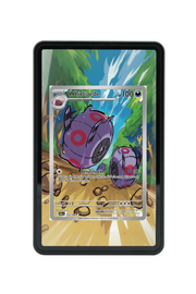Pokémon TCG Whirlipede Scarlet & Violet - Black Bolt #133/086 Magnetic Card Holder | Gem Mint Sleeve
