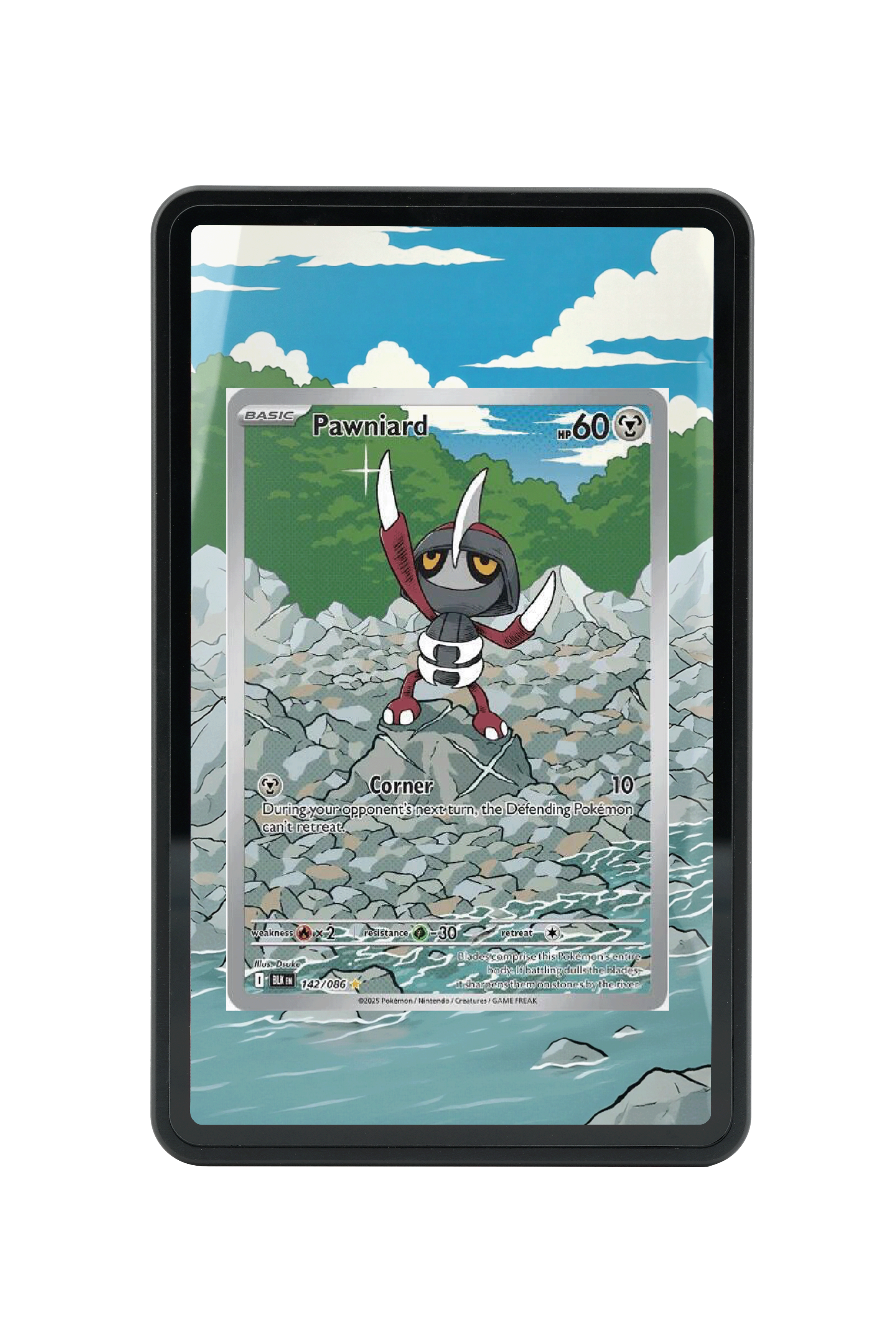 Pawniard-Scarlet & Violet-Black Bolt-[142/086 ]-MAGNETIC CARD HOLDER